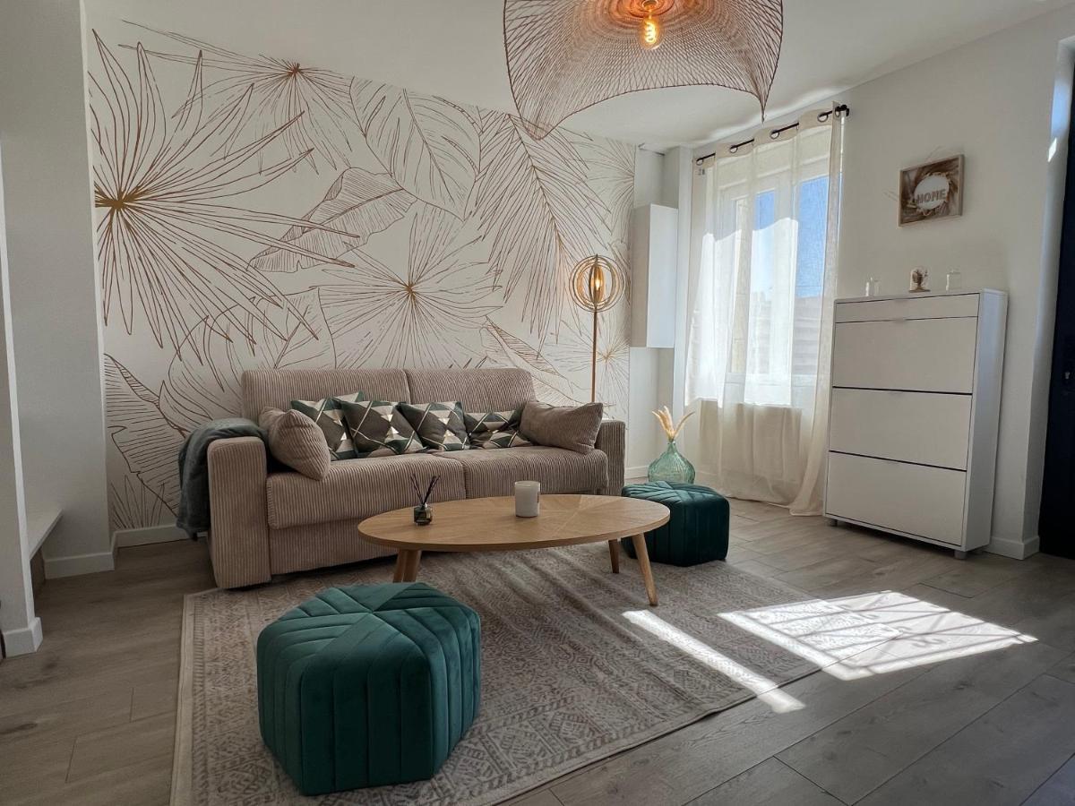 דירות Superbe T2 Rouen Avec Jardin + Parking Gratuit A Proximite מראה חיצוני תמונה